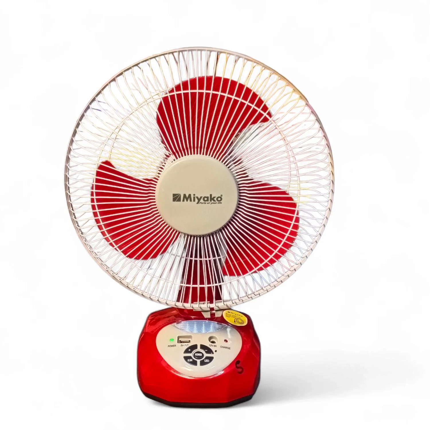 Miyako KL Rechargeable Fan | 1400USB | 14 Inch